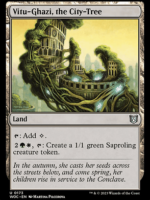Vitu-Ghazi, the City-Tree (Wilds of Eldraine Commander)