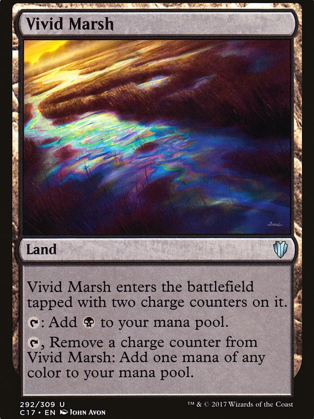 Vivid Marsh (Commander 2017) 1