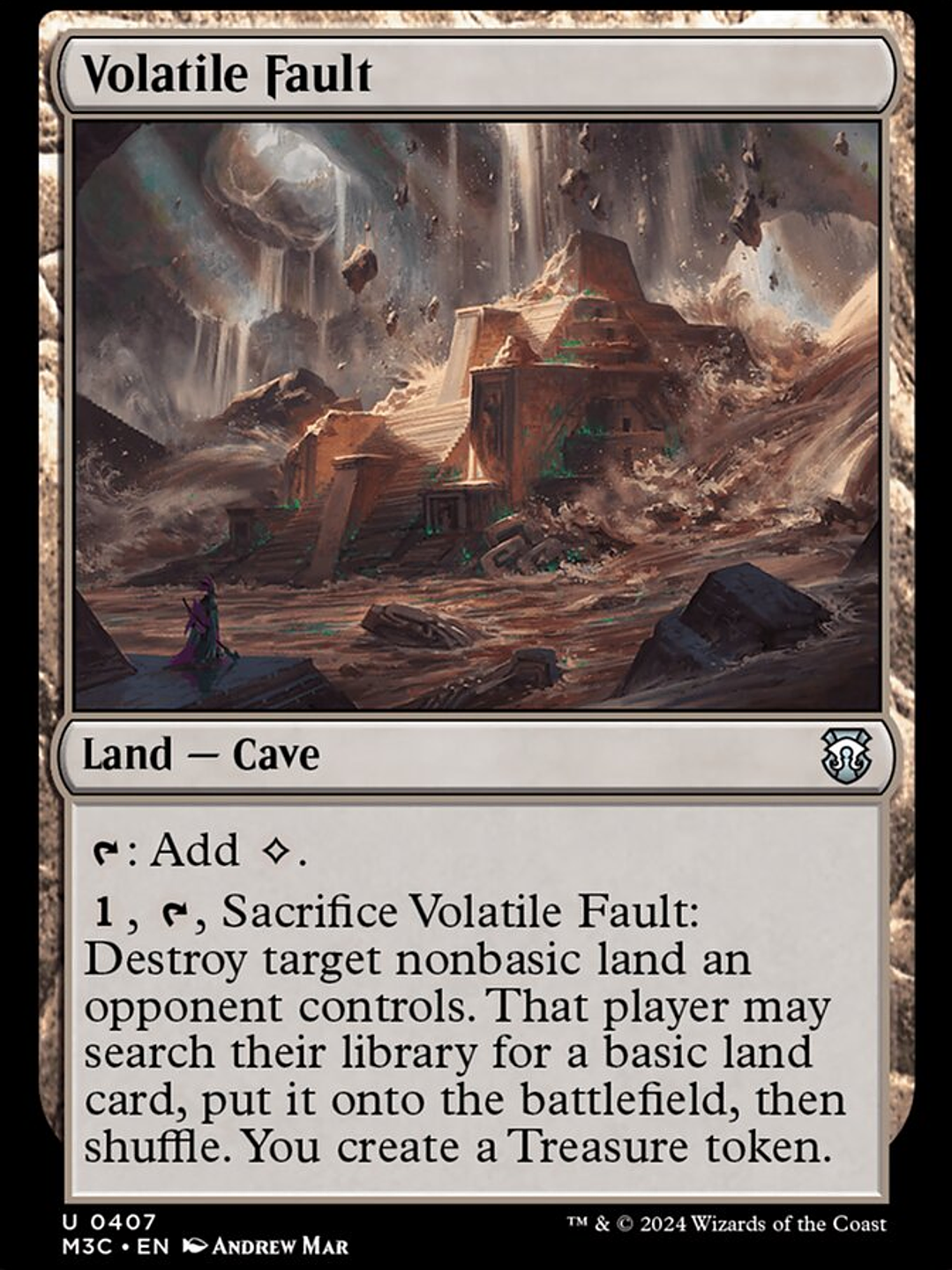 Volatile Fault (Modern Horizons 3 Commander) 1
