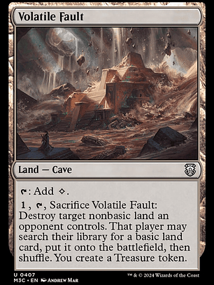 Volatile Fault (Modern Horizons 3 Commander)