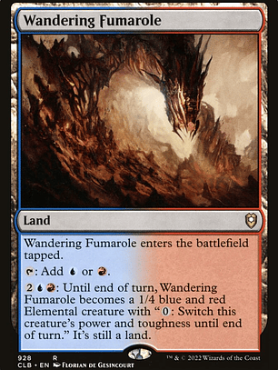 Wandering Fumarole (Commander Legends: Battle for Baldur's Gate)