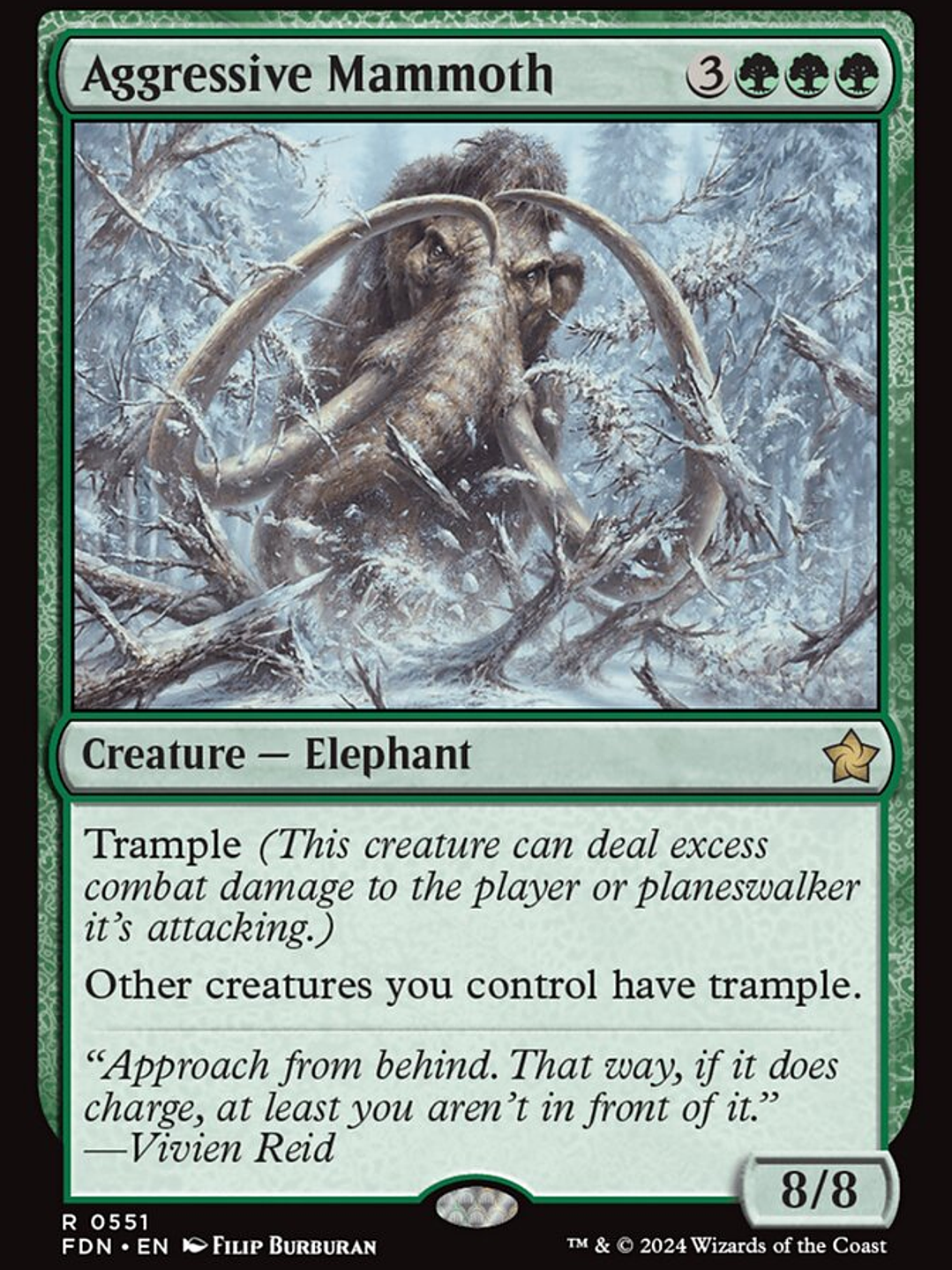 Aggressive Mammoth (Foundations) 1