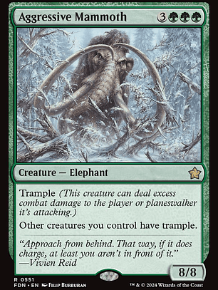 Aggressive Mammoth (Foundations)