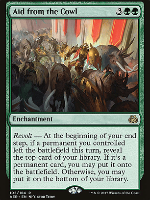 Aid from the Cowl (Aether Revolt)