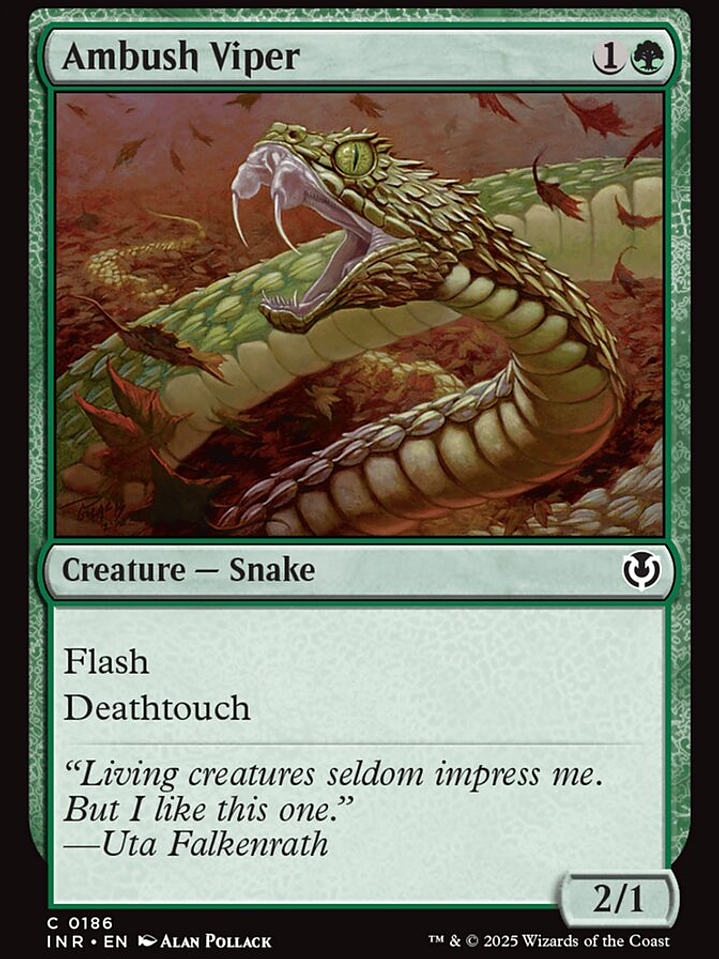 Ambush Viper (Innistrad Remastered) 1