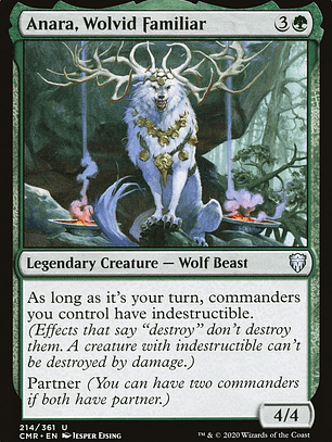 Anara, Wolvid Familiar (Commander Legends)