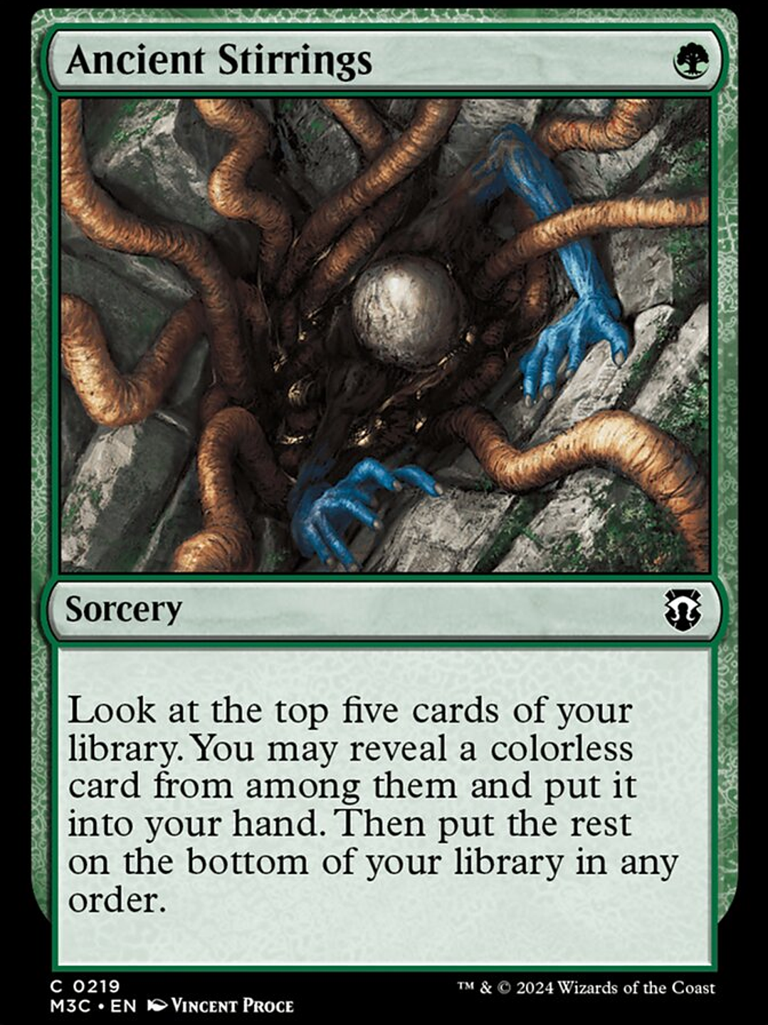 Ancient Stirrings (Modern Horizons 3 Commander) 1