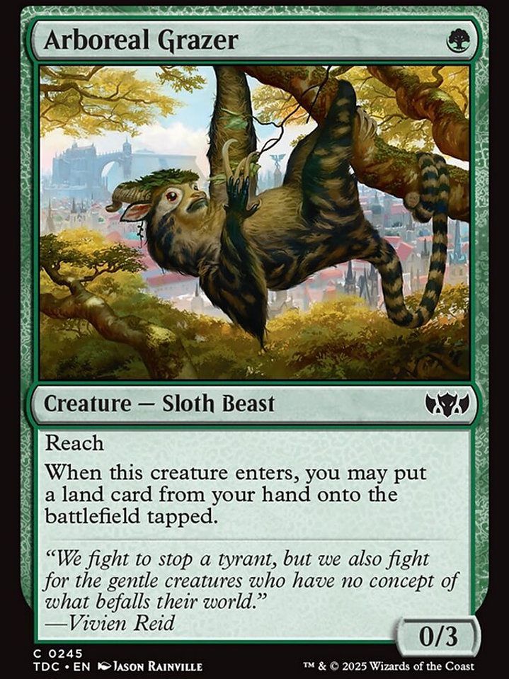 Arboreal Grazer (Tarkir: Dragonstorm Commander) 1