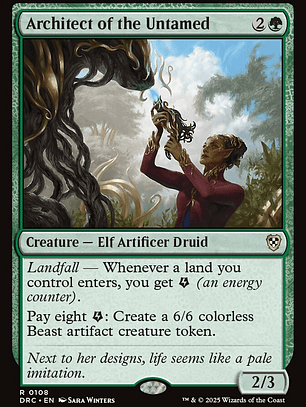 Architect of the Untamed (Aetherdrift Commander)