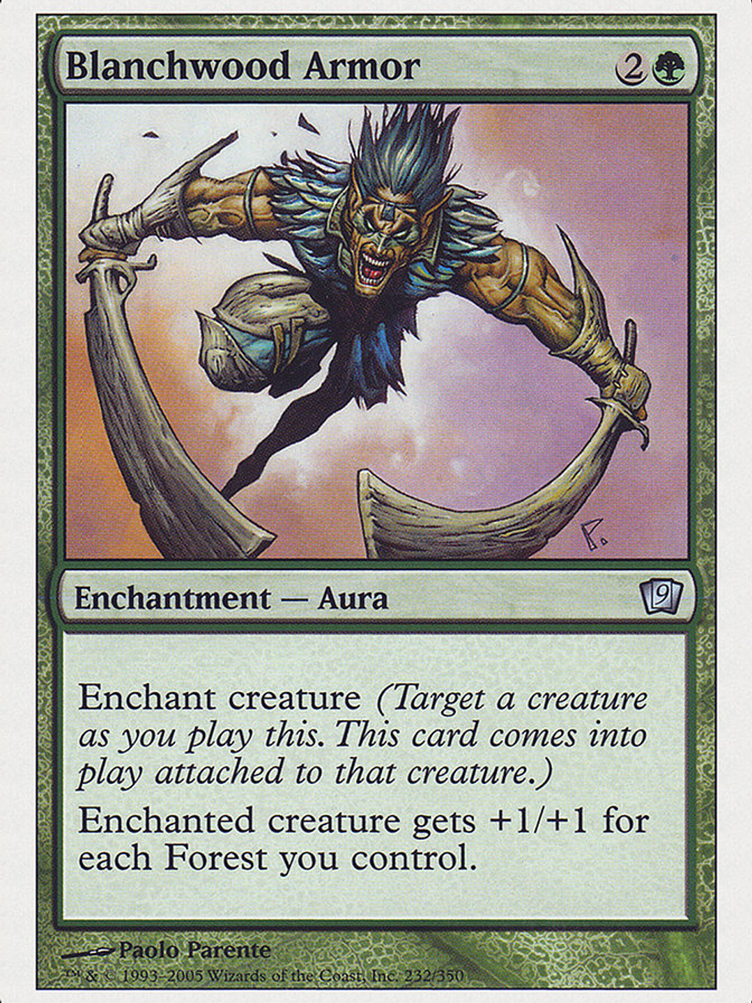 Blanchwood Armor (Ninth Edition) 1