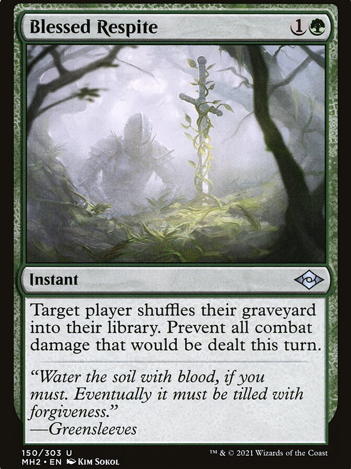 Blessed Respite (Modern Horizons 2) 1