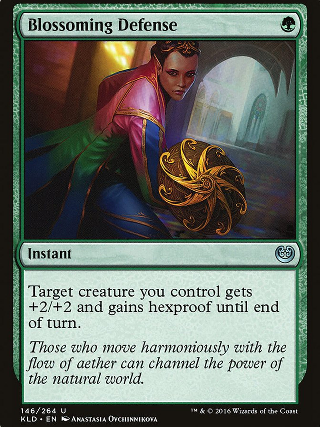 Blossoming Defense (Kaladesh) 1