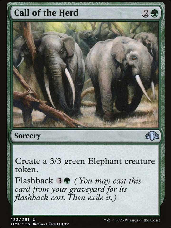 Call of the Herd (Dominaria Remastered) 1