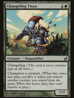 Changeling Titan (Lorwyn)