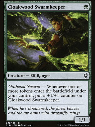 Cloakwood Swarmkeeper (Commander Legends: Battle for Baldur's Gate)