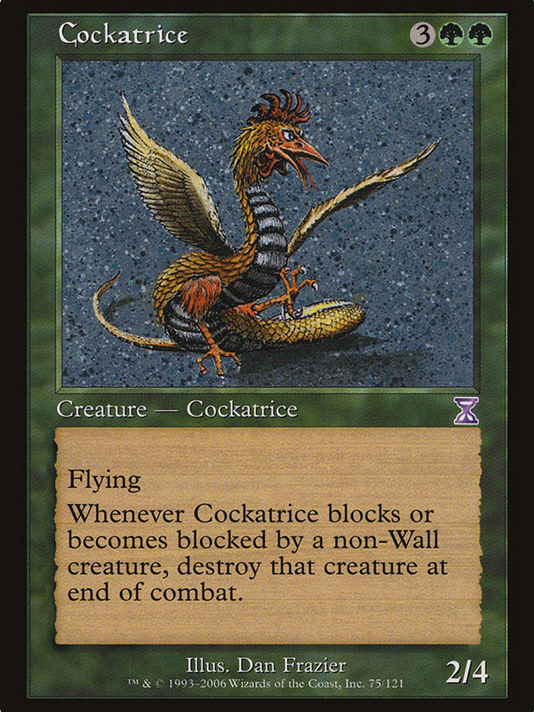 Cockatrice (Time Spiral Timeshifted) 1