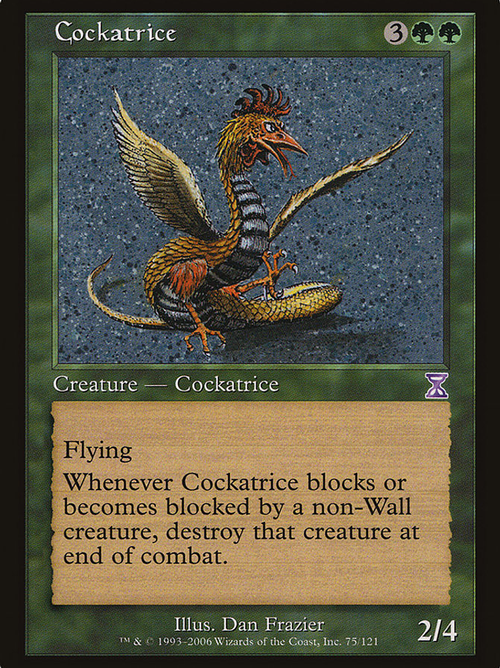 Cockatrice (Time Spiral Timeshifted) 1