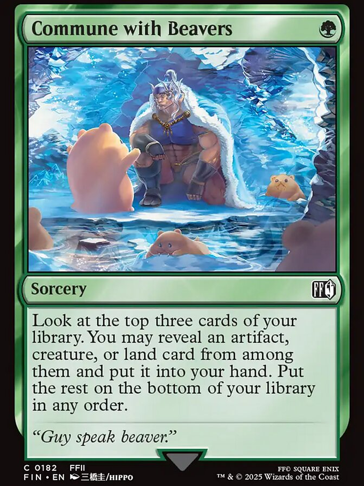 Commune with Beavers (Final Fantasy) 1