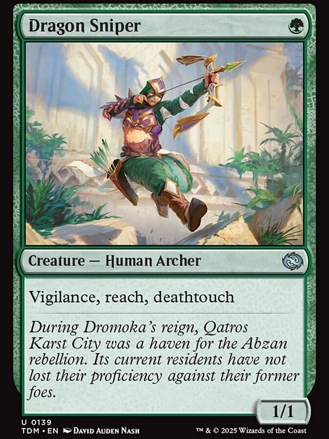 Dragon Sniper (Tarkir: Dragonstorm) 1