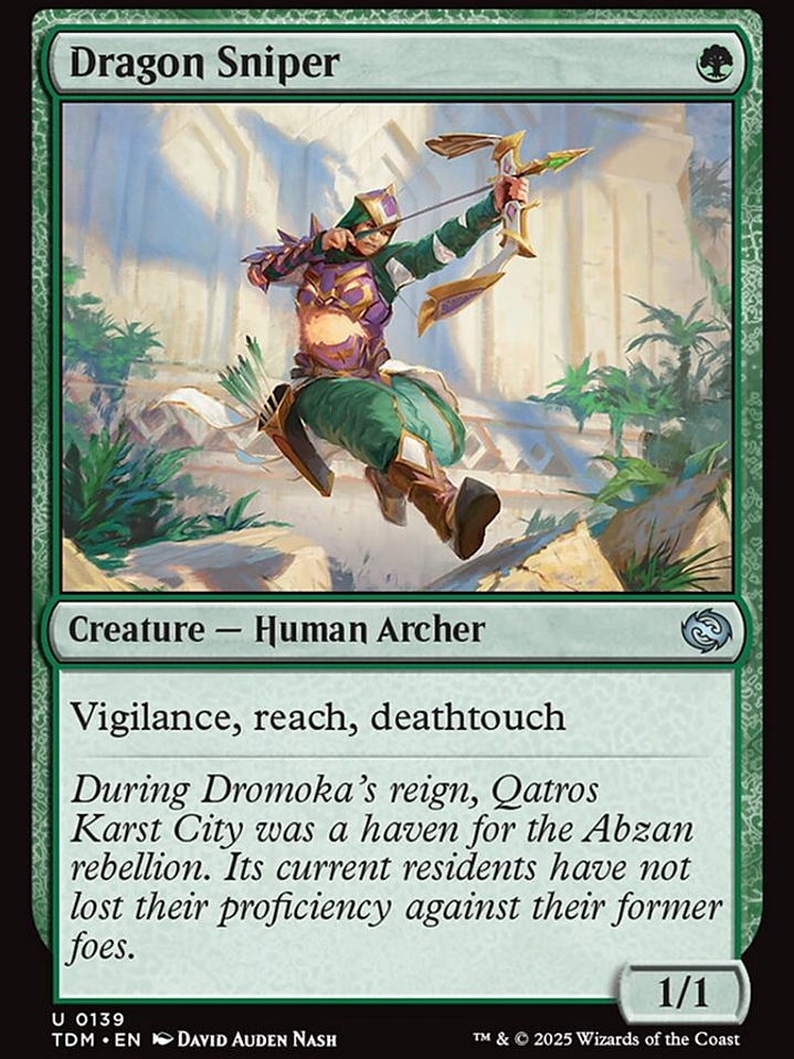 Dragon Sniper (Tarkir: Dragonstorm) 1