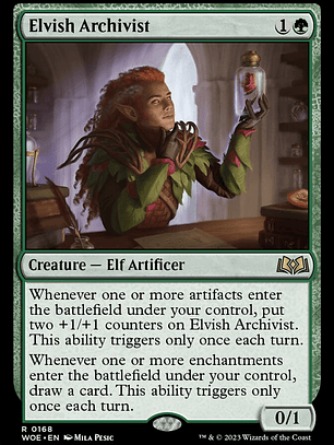 Elvish Archivist (Wilds of Eldraine)