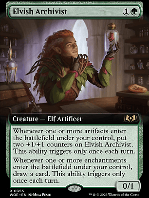 Elvish Archivist (Wilds of Eldraine)