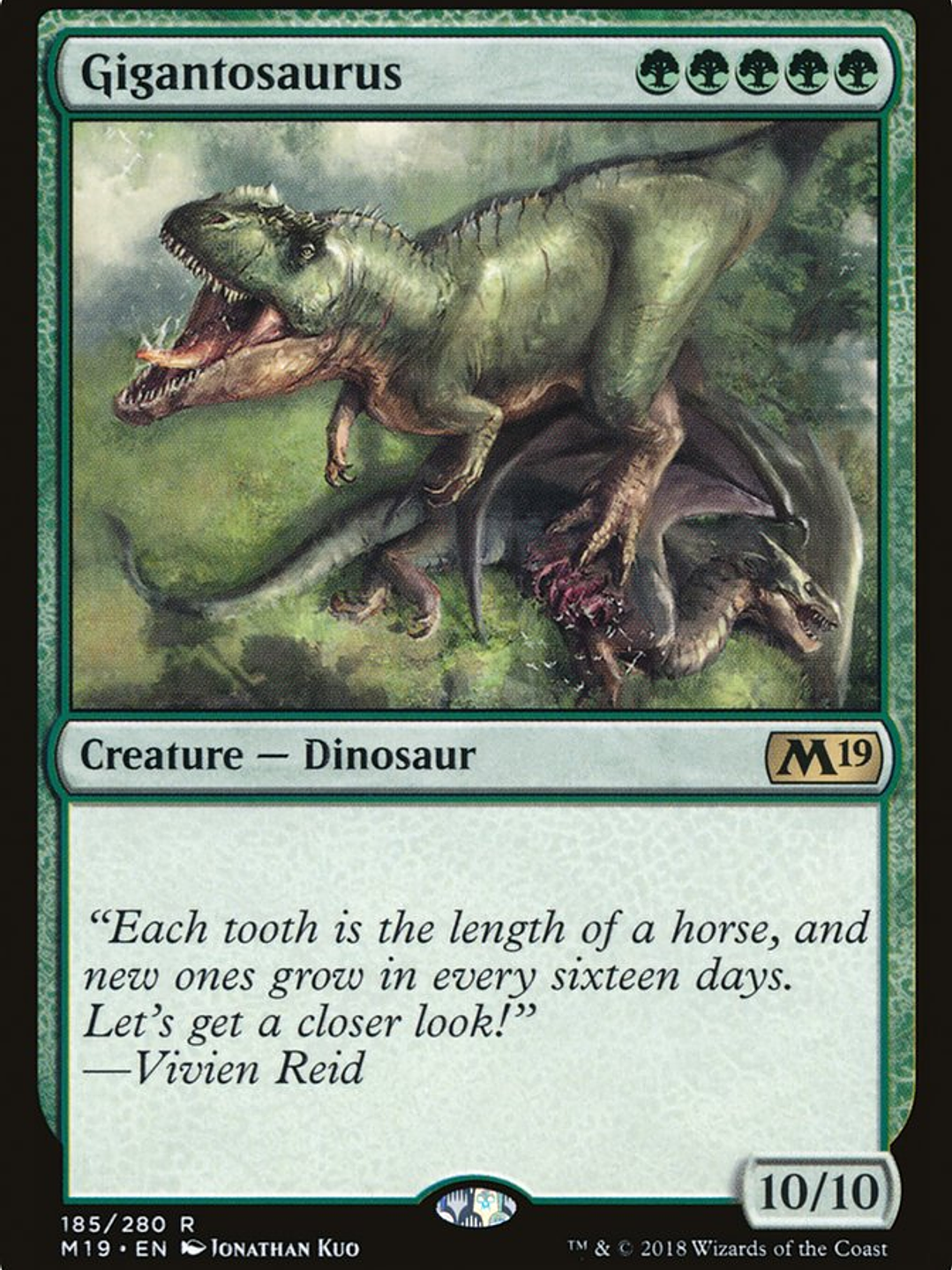 Gigantosaurus (Core Set 2019) 1