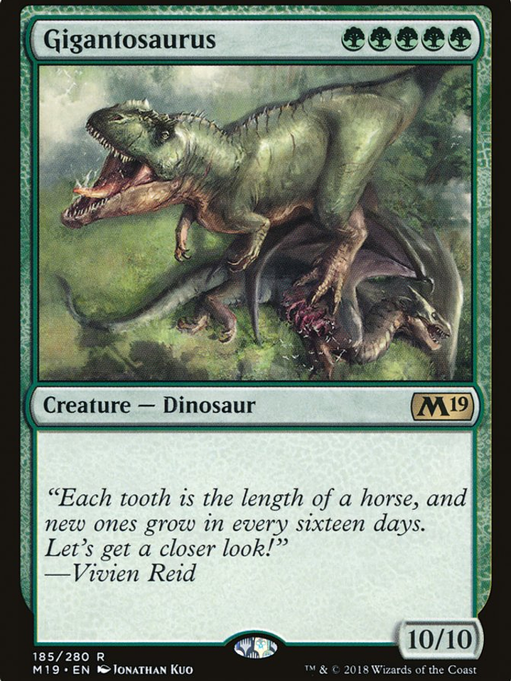 Gigantosaurus (Core Set 2019) 1