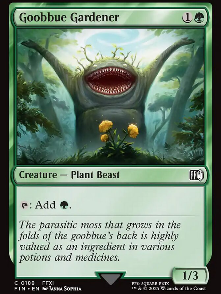 Goobbue Gardener (Final Fantasy) 1