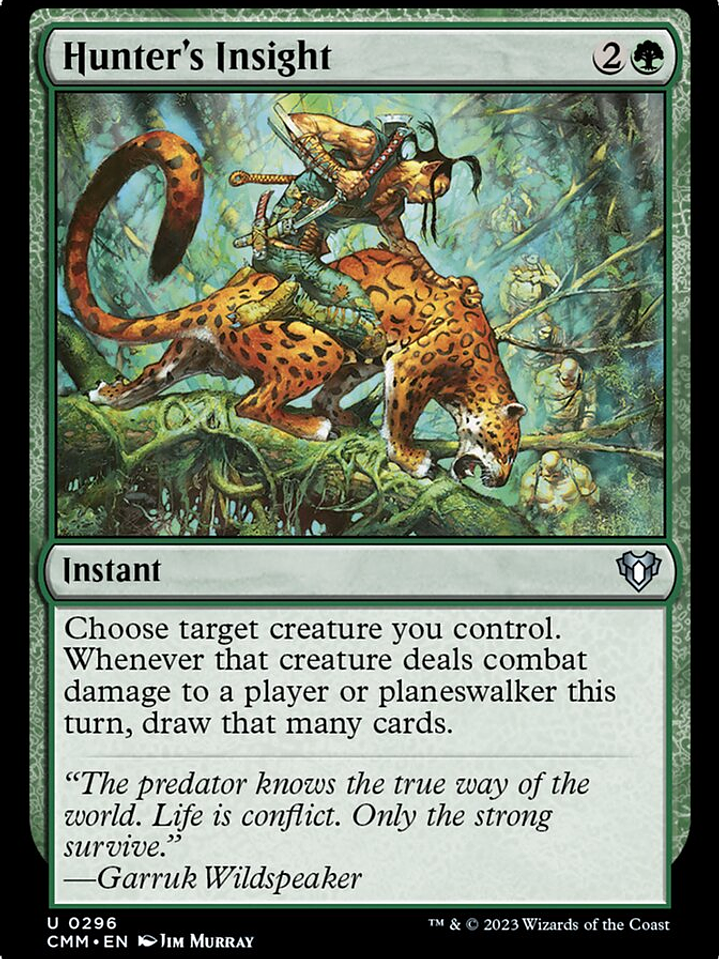 Hunter's Insight (Commander Masters) 1