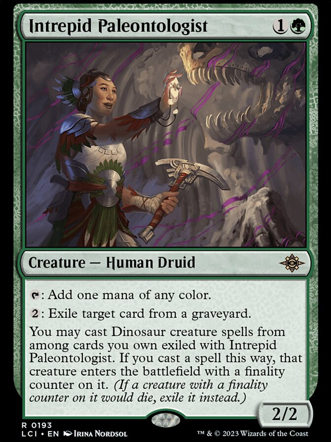 Intrepid Paleontologist (The Lost Caverns of Ixalan) 1