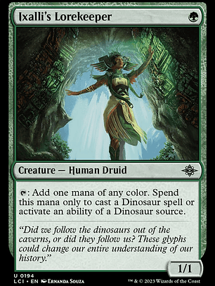 Ixalli's Lorekeeper (The Lost Caverns of Ixalan)