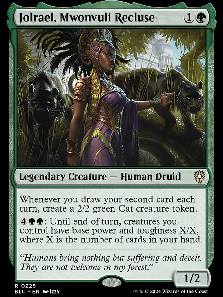 Jolrael, Mwonvuli Recluse (Bloomburrow Commander) 1