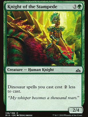 Knight of the Stampede (Rivals of Ixalan)