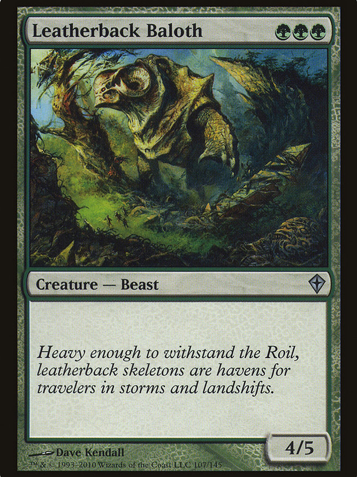 Leatherback Baloth (Worldwake) 1