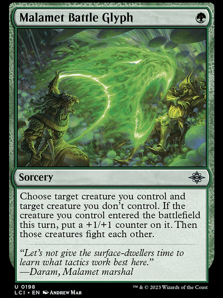 Malamet Battle Glyph (The Lost Caverns of Ixalan) 1