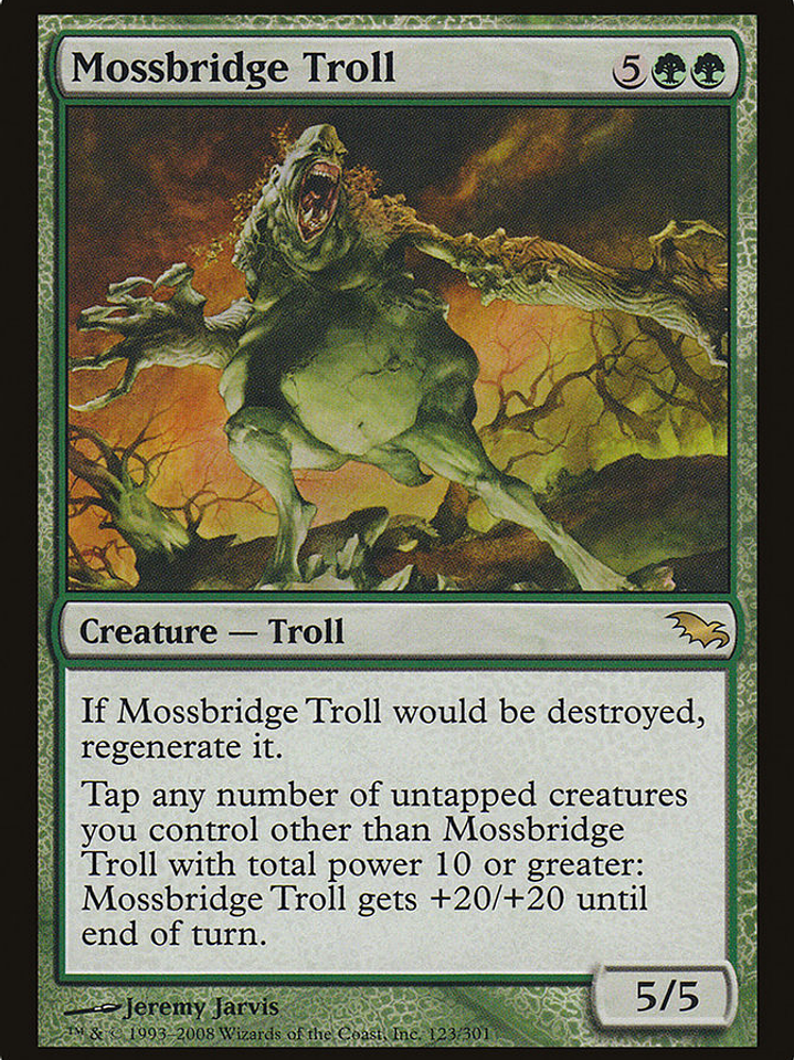 Mossbridge Troll (Shadowmoor) 1
