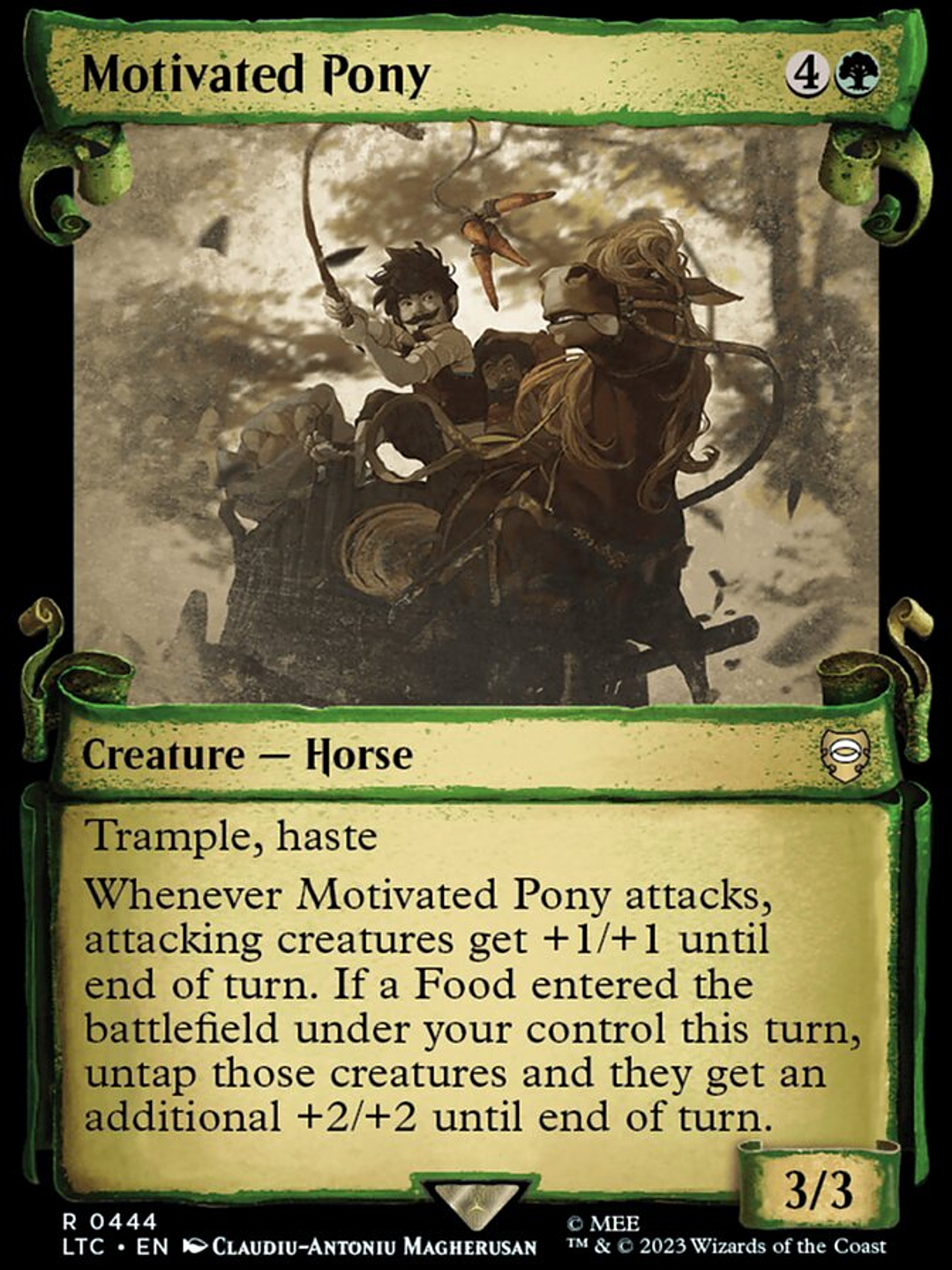 Motivated Pony (Tales of Middle-earth Commander) 1