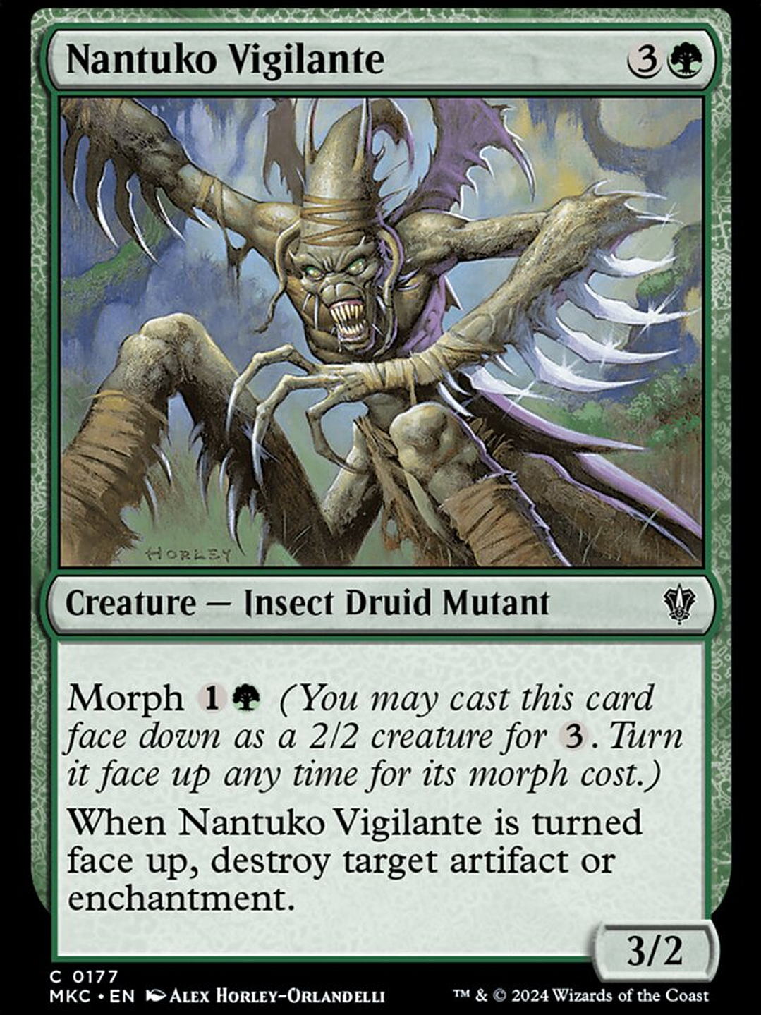 Nantuko Vigilante (Murders at Karlov Manor Commander) 1