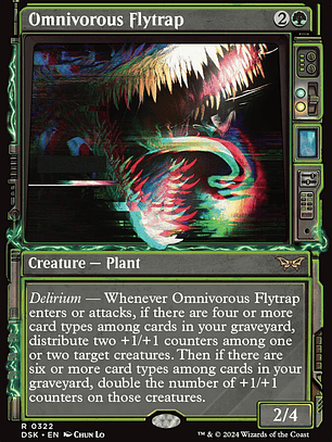 Omnivorous Flytrap (Duskmourn: House of Horror)