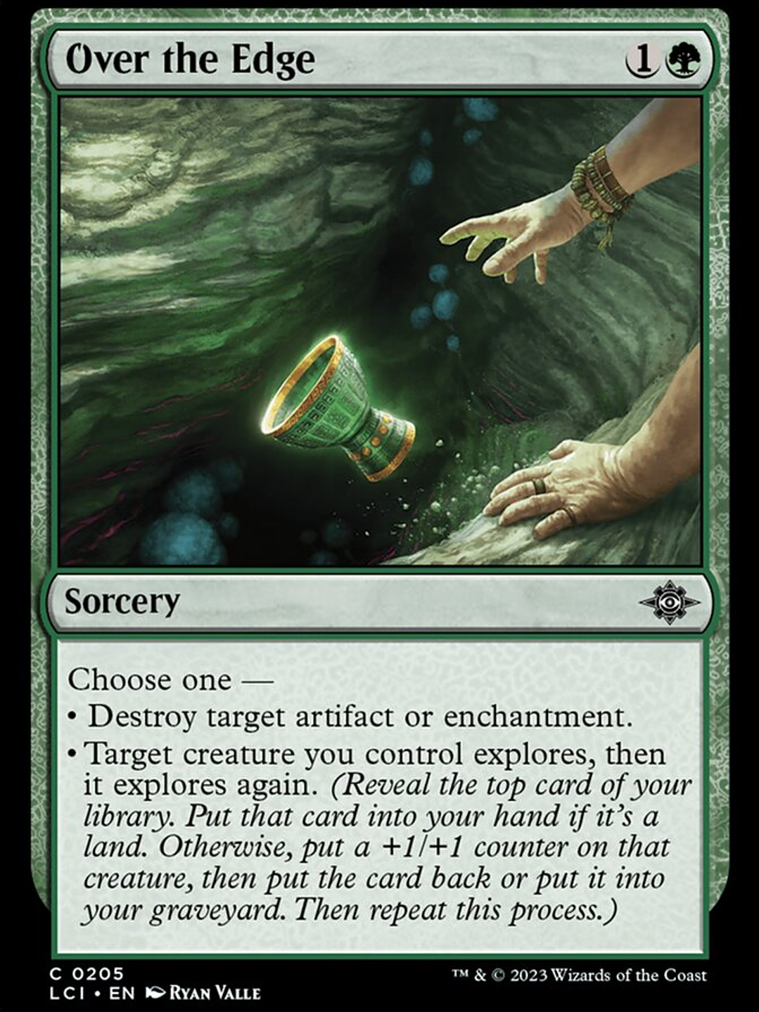 Over the Edge (The Lost Caverns of Ixalan) 1