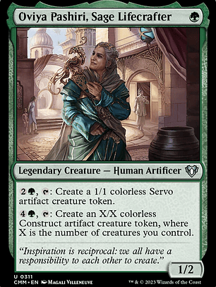 Oviya Pashiri, Sage Lifecrafter (Commander Masters)
