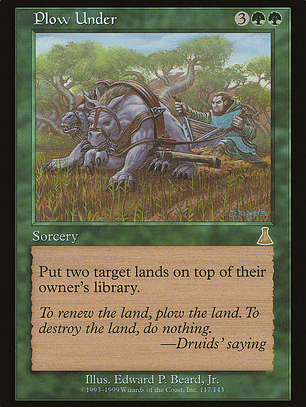 Plow Under (Urza's Destiny)