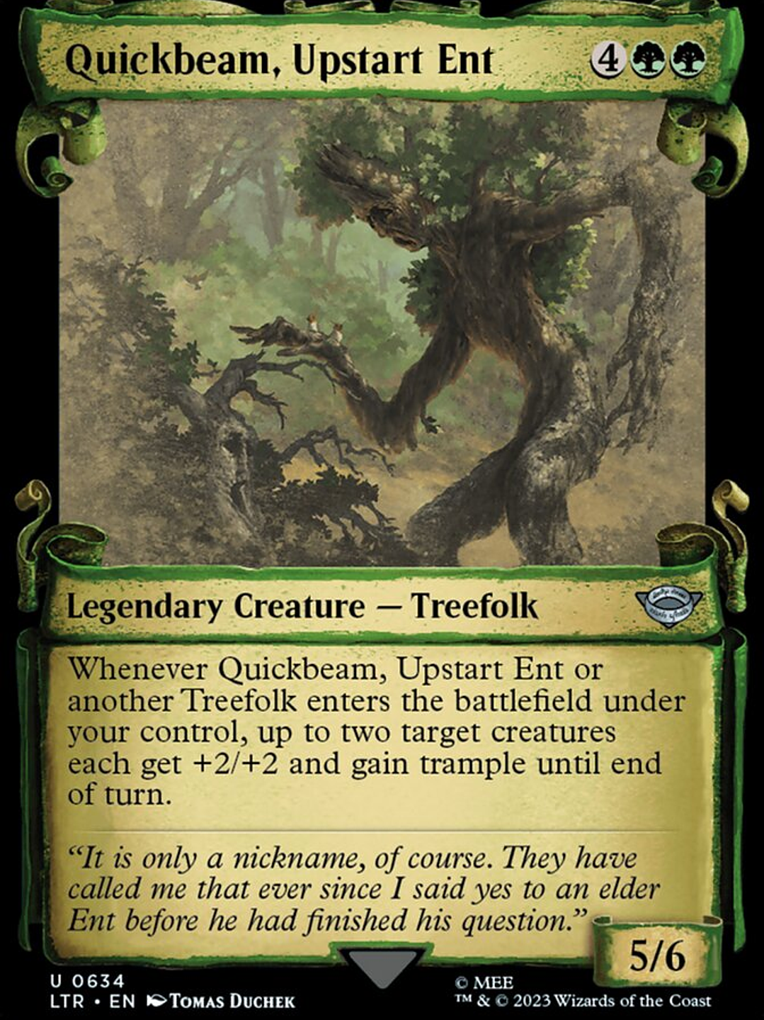 Quickbeam, Upstart Ent (The Lord of the Rings: Tales of Middle-earth) 1