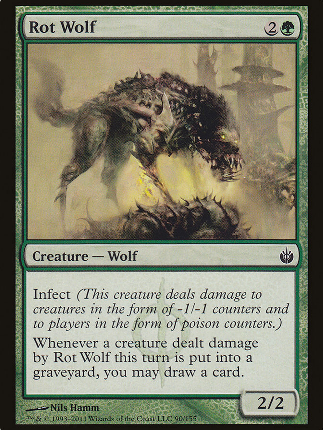 Rot Wolf (Mirrodin Besieged) 1