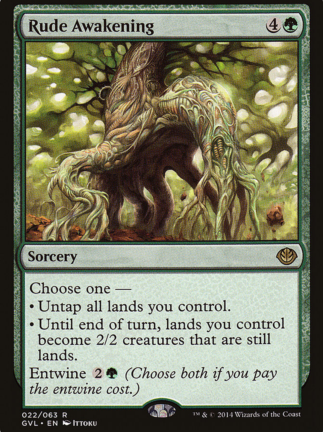 Rude Awakening (Duel Decks Anthology: Garruk vs. Liliana) 1