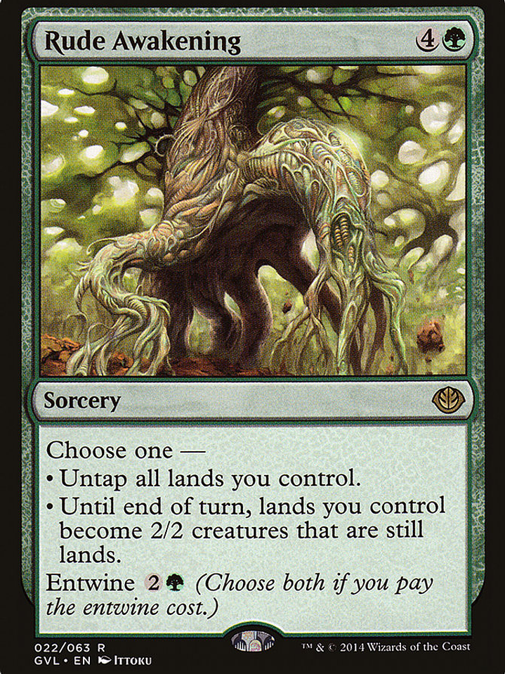 Rude Awakening (Duel Decks Anthology: Garruk vs. Liliana) 1