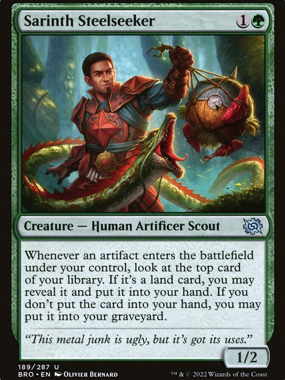 Sarinth Steelseeker (The Brothers' War) 1