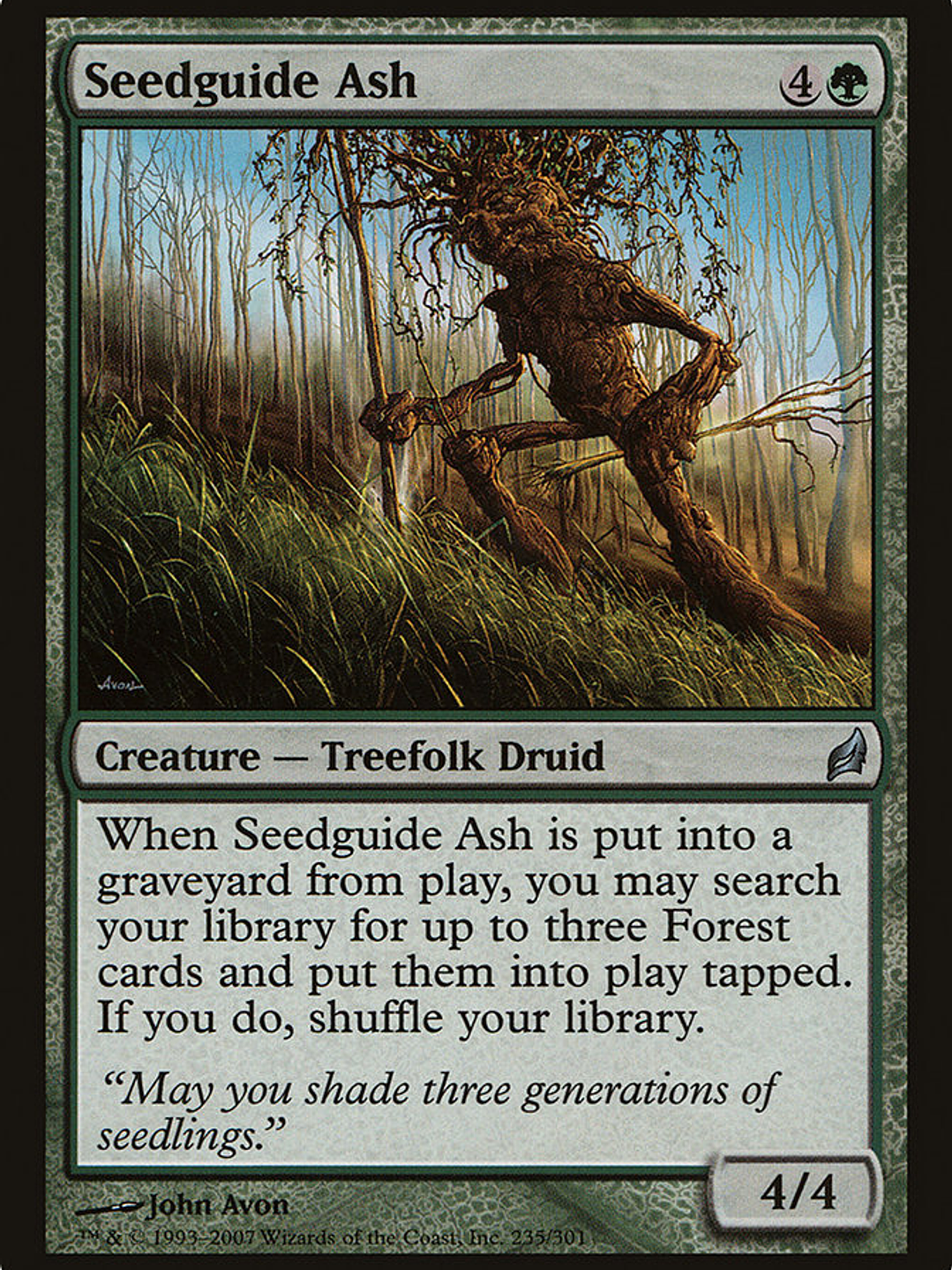 Seedguide Ash (Lorwyn) 1