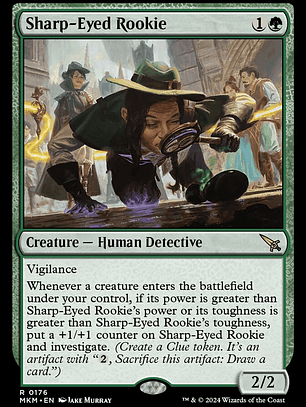 Sharp-Eyed Rookie (Murders at Karlov Manor)